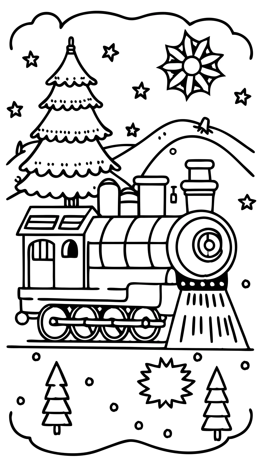 polar express color pages